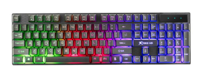 Xtrike Me Gaming Keyboard Kb-305 - Rainbow Backlight