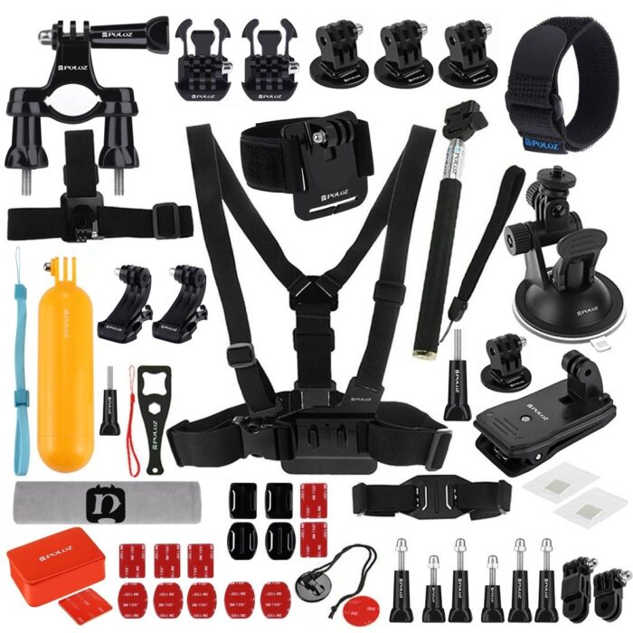 Puluz Σετ Αξεσουάρ 53 In 1 Accessories Ultimate Combo Kit για Action Cameras (Pkt16)