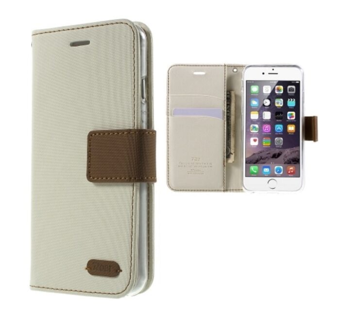 Roar Simply Life Diary Wallet Book Case For Apple Iphone 7/8 - White