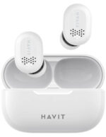 Havit TW925 In-ear Bluetooth Handsfree Ακουστικά με Θήκη Φόρτισης Λευκά