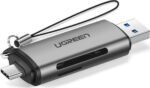 Ugreen 2-in-1 USB 3.0 / USB-C Card Reader (50706)