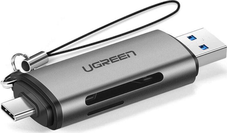 Ugreen 2-in-1 USB 3.0 / USB-C Card Reader (50706)