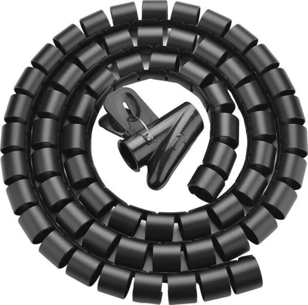 Ugreen Σπιράλ Καλωδίων LP121 25mm 1.5m Μαύρο