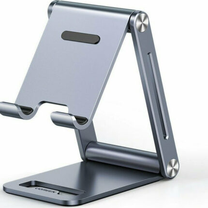 Ugreen Foldable Multi-Angle Phone Stand Βάση Γραφείου για Κινητό σε Γκρι χρώμα