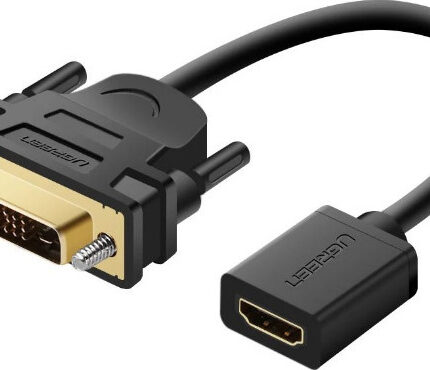 Ugreen Μετατροπέας DVI-D male σε HDMI female (20118)