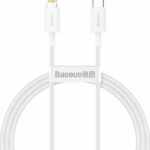 Baseus Superior USB-C to Lightning Cable 20W Λευκό 1m (CATLYS-A02)