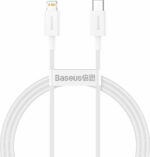 Baseus Superior USB-C to Lightning Cable 20W Λευκό 1m (CATLYS-A02)
