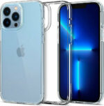 Spigen Ultra Hybrid Back Cover Σιλικόνης / Πλαστικό Διάφανο (iPhone 13 Pro Max)
