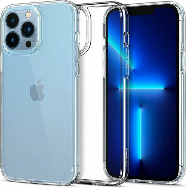 Spigen Ultra Hybrid Back Cover Silicone / Plastic Transparent (iPhone 13 Pro Max)