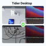 Ugreen Φορτιστής Χωρίς Καλώδιο GaN με Θύρα USB-A και 2 Θύρες USB-C 65W Power Delivery Λευκός (CD275) - Image 2
