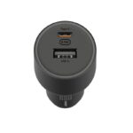 Xiaomi Φορτιστής Αυτοκινήτου Μαύρος με Θύρες: 1xUSB 1xType-C - Image 2