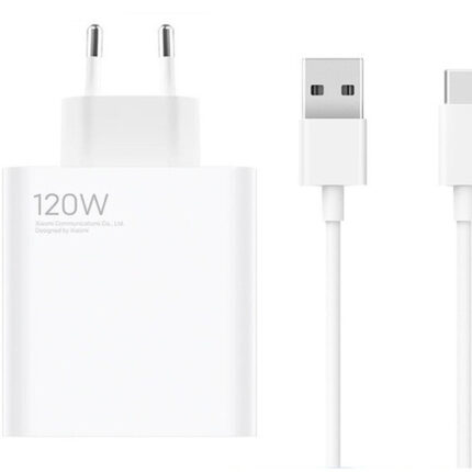 Xiaomi Φορτιστής με Θύρα USB-A και Καλώδιο USB-C 120W Λευκός (BHR6034EU)