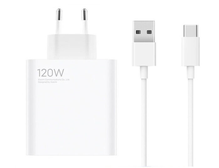 Xiaomi Φορτιστής με Θύρα Usb-A και Καλώδιο Usb-C 120W Λευκός (Bhr6034Eu)