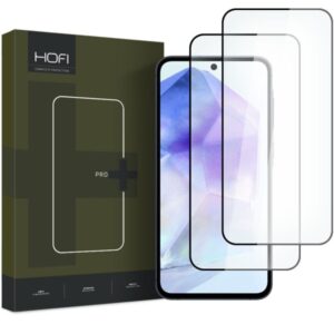 Hofi Full Face Tempered Glass 2τμχ Μαύρο (Samsung A35 5G