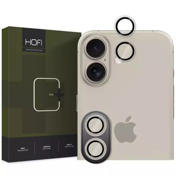 Hofi Camring Pro+ Προστασία Κάμερας Tempered Glass Διάφανο για το iPhone 16 / 16 Plus