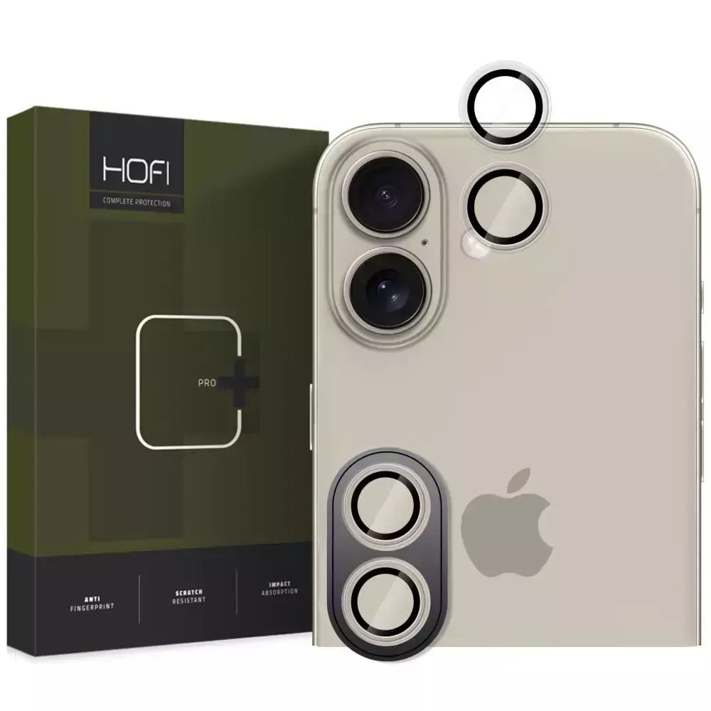 Hofi Camring Pro+ Προστασία Κάμερας Tempered Glass Διάφανο για το iPhone 16 / 16 Plus