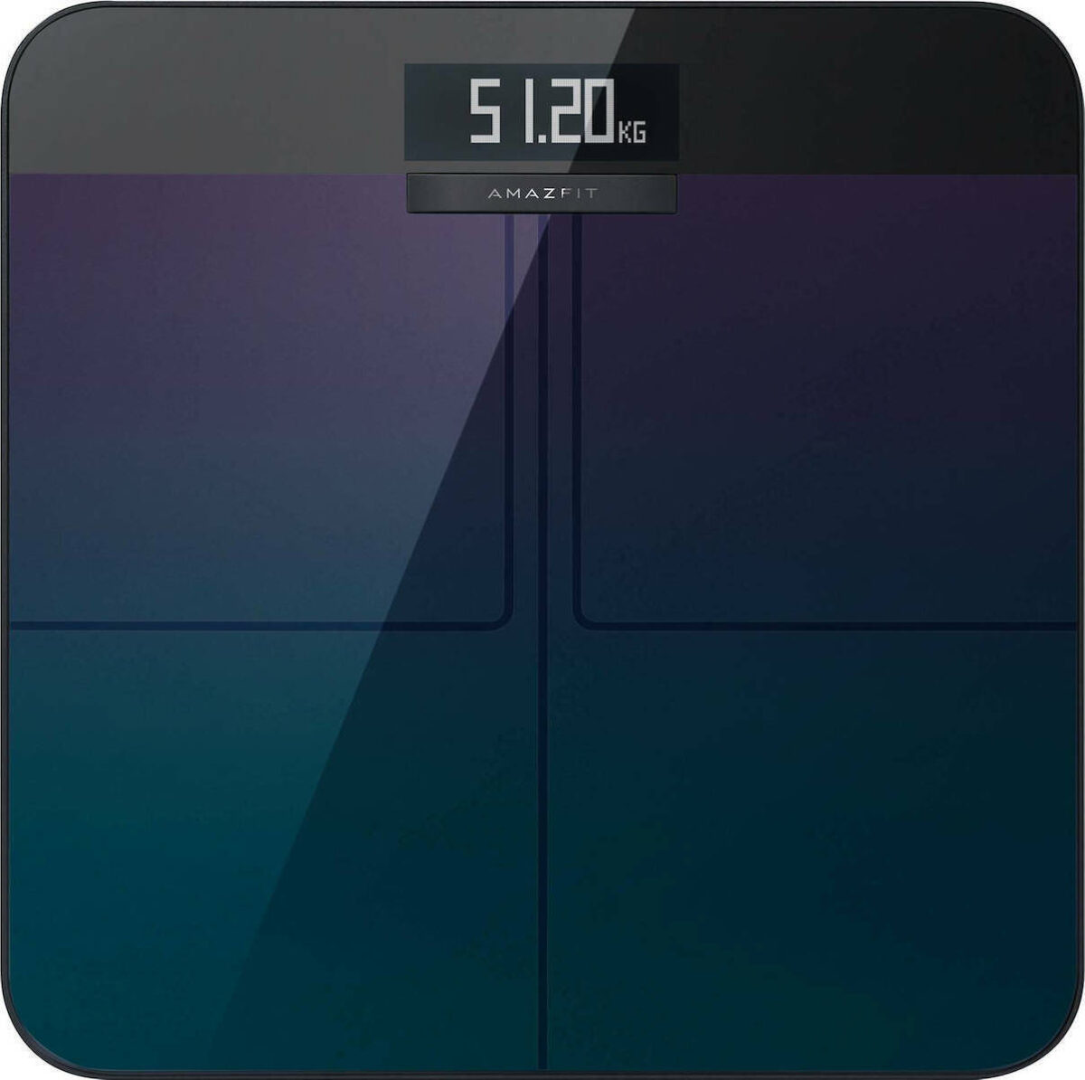 Amazfit Smart Ζυγαριά με Λιπομετρητή σε Μαύρο χρώμα A2003