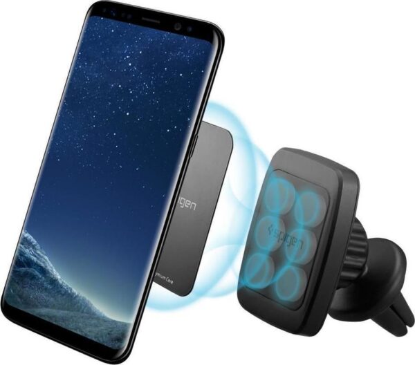 Spigen Βάση Κινητού Αυτοκινήτου Kuel H12 Hexa-Core με Μαγνήτη