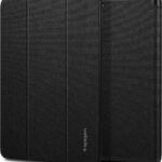 Spigen Urban Fit Flip Cover Πλαστικό / Υφασμάτινο Μαύρο (iPad 2019/2020/2021 10.2'')