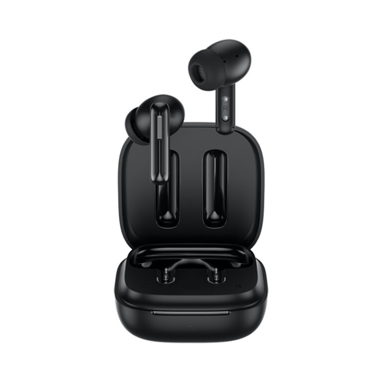 QCY T13 ANC In-ear Bluetooth Handsfree Ακουστικά με Αντοχή στον Ιδρώτα και Θήκη Φόρτισης Μαύρα