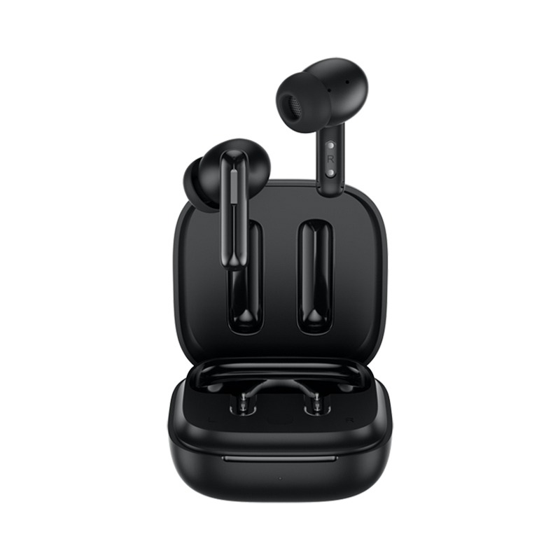QCY T13 ANC In-ear Bluetooth Handsfree Ακουστικά με Αντοχή στον Ιδρώτα και Θήκη Φόρτισης Μαύρα