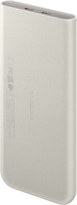 Samsung Power Bank 10000mAh 25W με 2 Θύρες USB-C Power Delivery Μπεζ