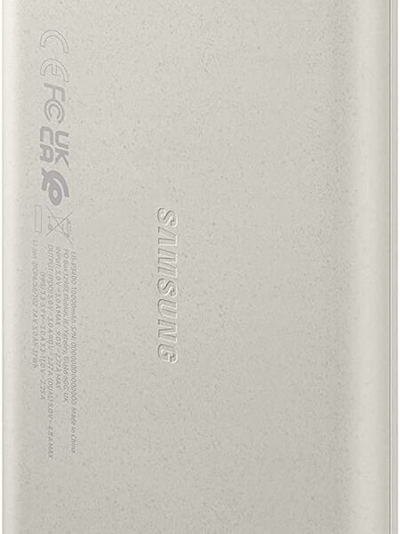 Samsung Power Bank 10000mAh 25W με 2 Θύρες USB-C Power Delivery Μπεζ