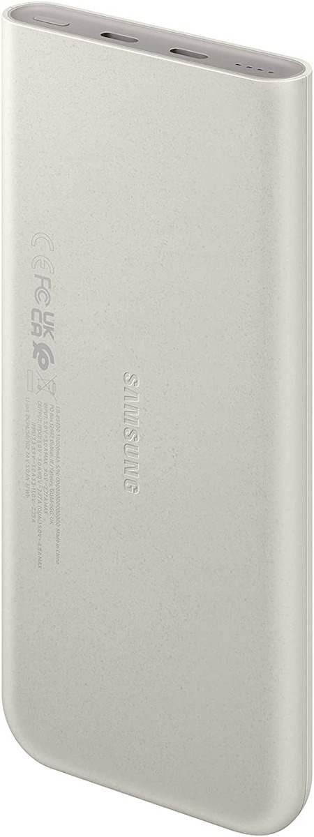 Samsung Power Bank 10000mAh 25W με 2 Θύρες USB-C Power Delivery Μπεζ