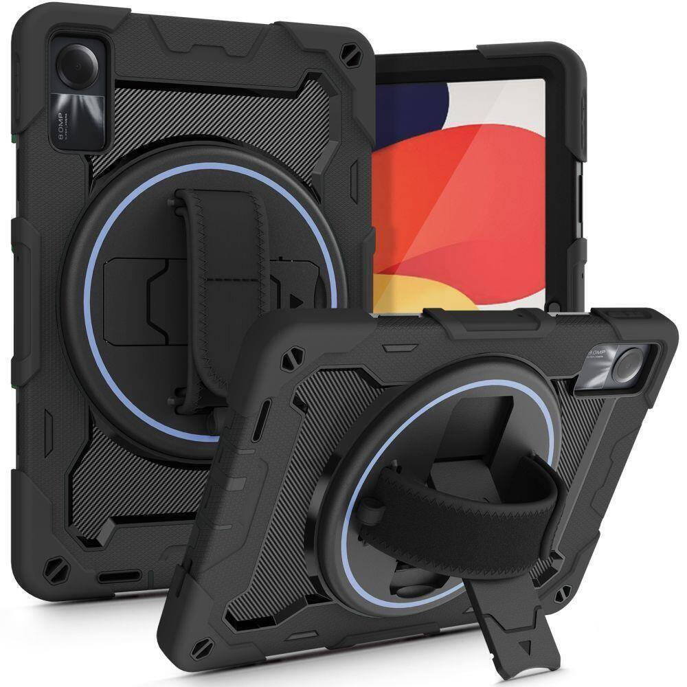 Tech-Protect Solid360 Flip Cover Σιλικόνης Μαύρο (Redmi Pad SE 11)