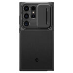 Spigen Optik Armor Back Cover Σιλικόνης Μαύρο (Galaxy S24 Ultra)