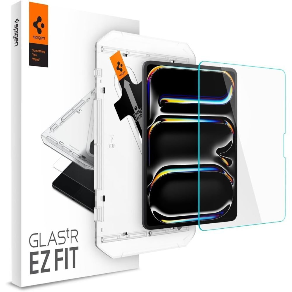 Tempered Glass Spigen Glas.tr ”ez Fit” Ipad Pro 13 7 2024 Clear