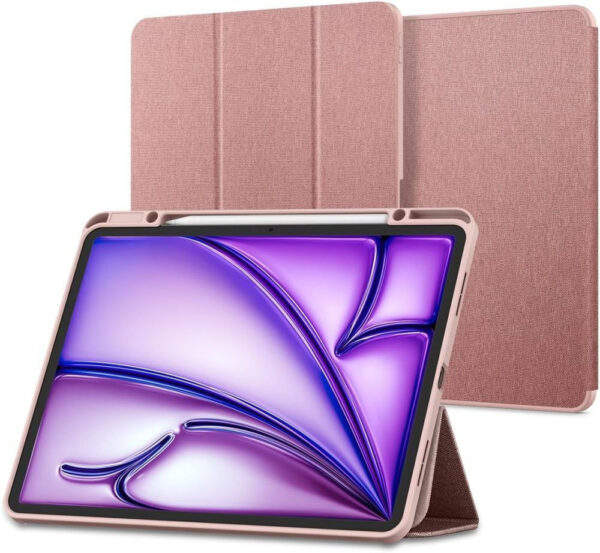 Spigen Urban Fit Flip Cover Ροζ Χρυσό (iPad Air 2024 11") ACS07756