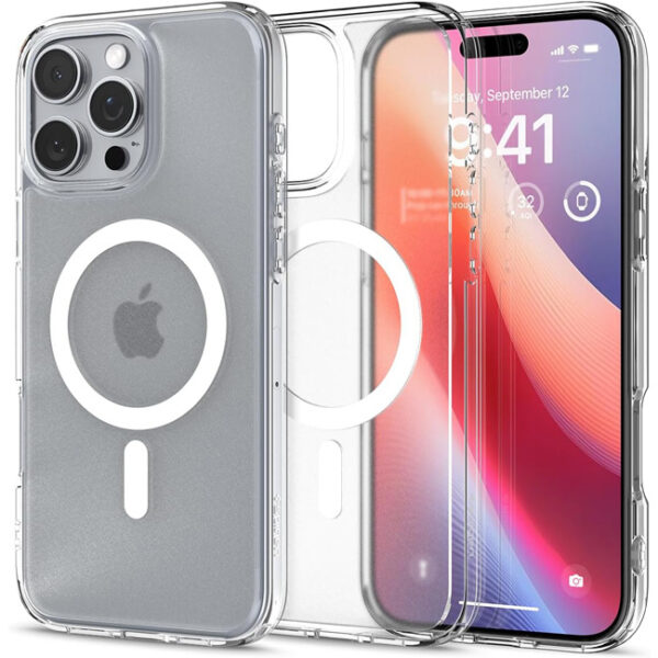Ultra Hybrid (MagFit) Back Cover Πλαστικό Frost Clear (iPhone 16 Pro ) ACS08133