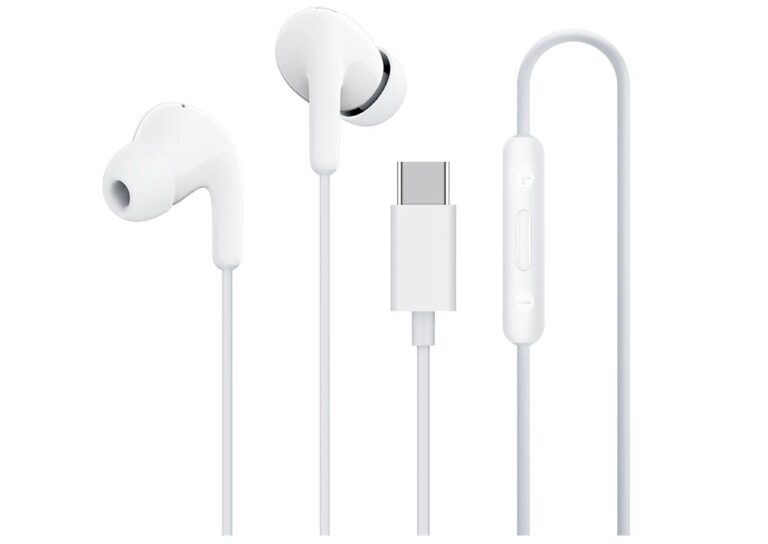 Xiaomi BHR8931GL In-ear Handsfree Ακουστικά με Βύσμα USB-C Λευκό