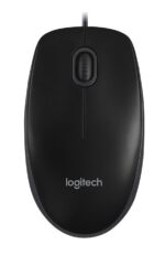 Logitech B100 Ενσύρματο Ποντίκι Μαύρο