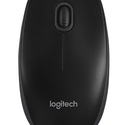 Logitech B100 Ενσύρματο Ποντίκι Μαύρο