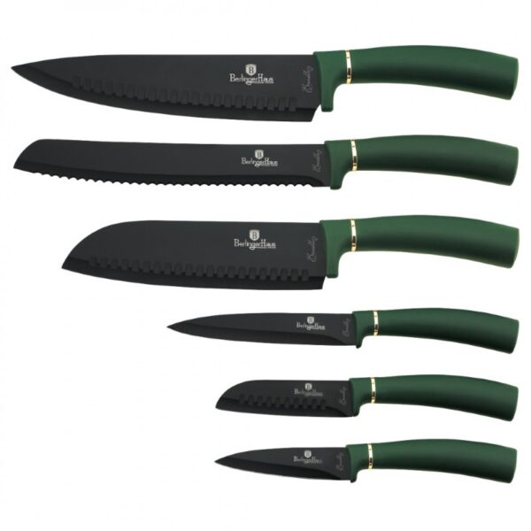Berlinger Haus Σετ Μαχαίρια 6τμχ Inox Emerald Collection BH-2511A
