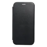 Techwave-Curved-Book-Case-For-Apple-Iphone-16-Pro-Black