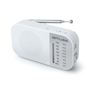 Muse M-025 RW Φορητό Ραδιόφωνο Μπαταρίας Λευκό