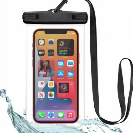 Tech-Protect Waterproof έως 6.9" Μαύρο Διάφανο