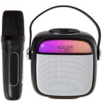 Adler Σύστημα Karaoke με Ασύρματo Μικρόφωνo AD 1199 σε Μαύρο Χρώμα