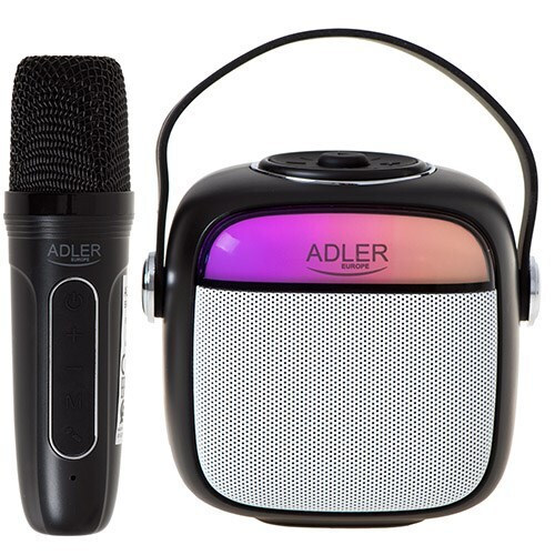 Adler Σύστημα Karaoke με Ασύρματo Μικρόφωνo AD 1199 σε Μαύρο Χρώμα