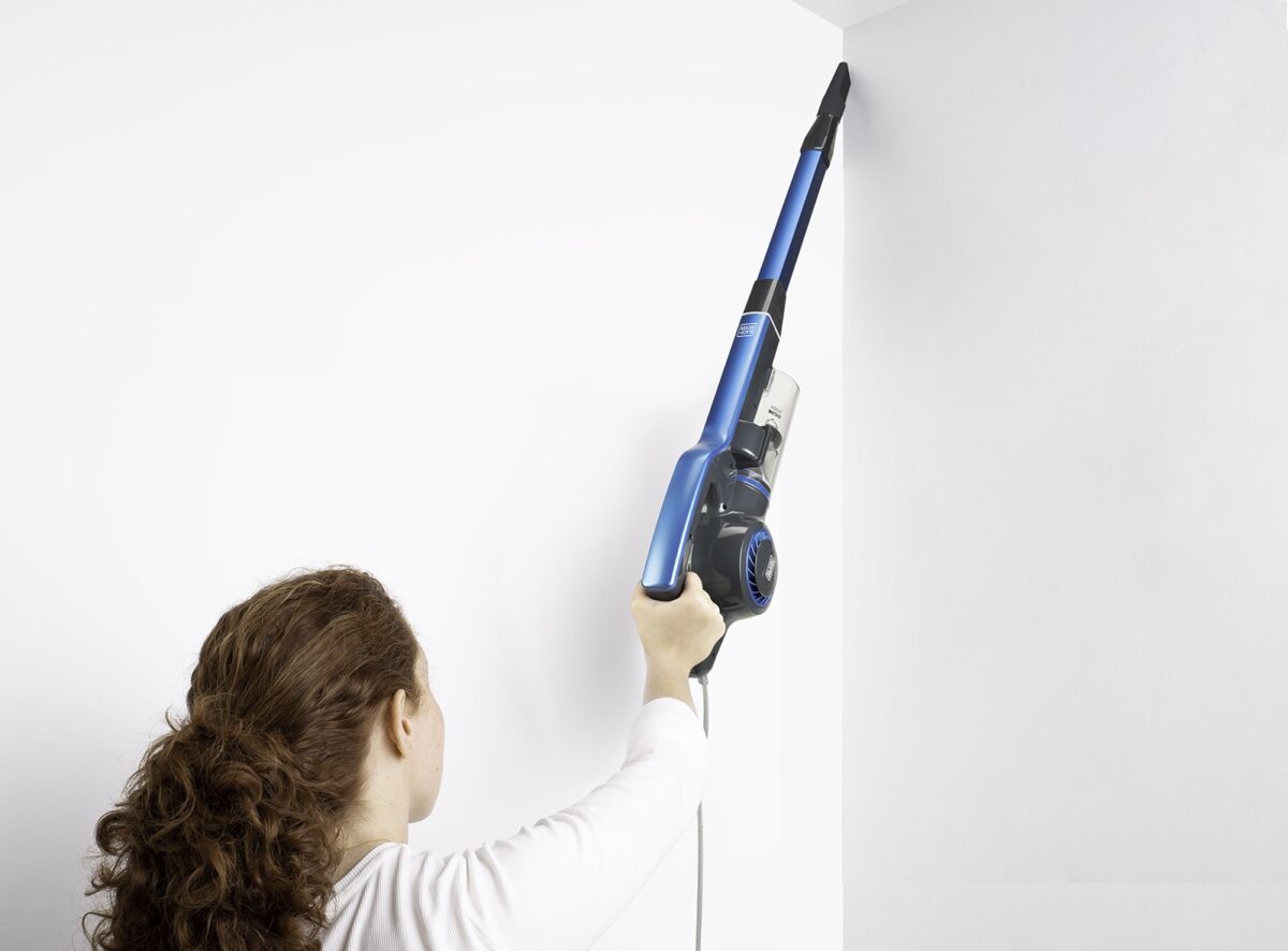 Black & Decker BXVMS600E Ηλεκτρικό Σκουπάκι Χειρός & με Κοντάρι 600W - Image 4