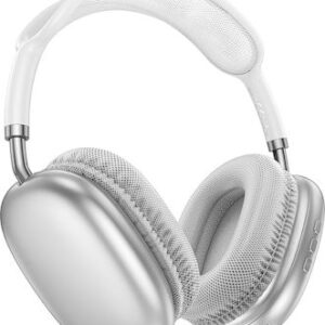 Borofone Plus Elegant Ασύρματα Bluetooth On Ear Ακουστικά Ασημί BO22