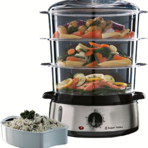 Russell Hobbs RH 19270-56 Ατμομάγειρας με 3 Επίπεδα Μαγειρέματος 9lt