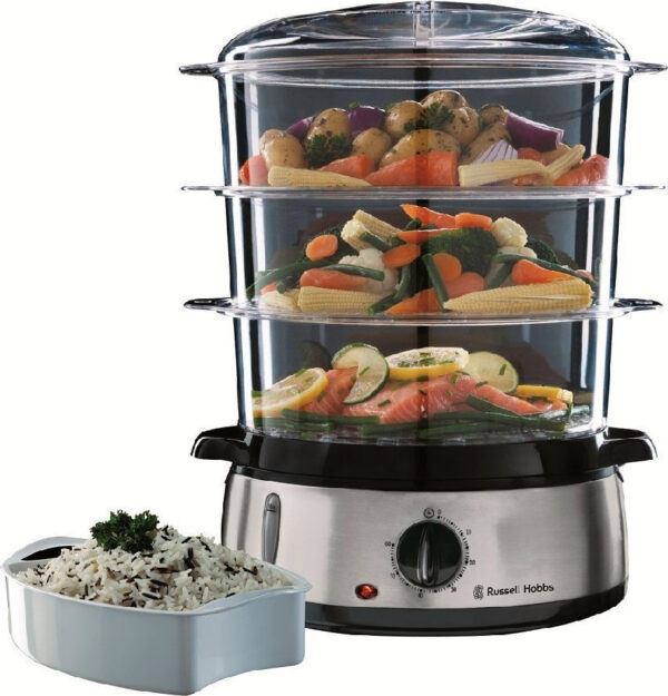 Russell Hobbs RH 19270-56 Ατμομάγειρας με 3 Επίπεδα Μαγειρέματος 9lt
