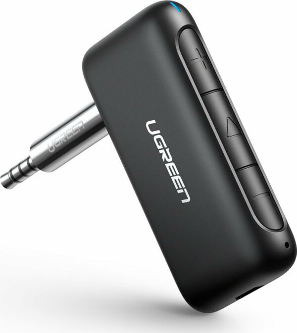 Ugreen Ασύρματος Δέκτης Bluetooth 5.0 3.5mm Car Adapter 70303 - Μαύρο