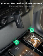 Ugreen Ασύρματος Δέκτης Bluetooth 5.0 3.5mm Car Adapter 70303 - Μαύρο - Image 3
