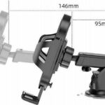 Tech-Protect Βάση Κινητού Αυτοκινήτου Universal Car Mount με Ρυθμιζόμενα Άγκιστρα