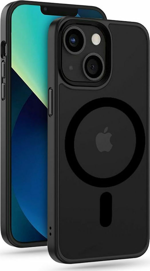 Tech-Protect Magmat MagSafe Back Cover Πλαστικό / Σιλικόνης Matte Black (iPhone 13)